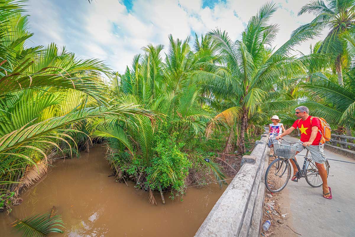 Bike Trip Mekong Delta Saigon to Chau Doc 5 Days
